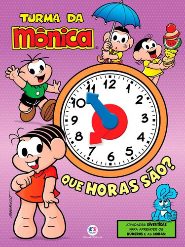 Libro Turma Da Monica Que Horas Sao? De Ciranda Cultural Ci