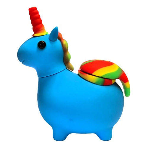 Bong Silicona De Unicornio 12cm