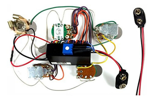 Circuito Bartolini Ativo E Passivo 4 Pots Hr-4.7ap/918