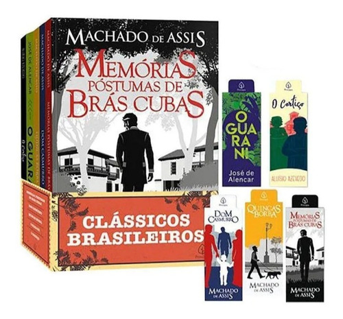 Kit 5 Livros - Literatura Brasileira Para Vestibular *