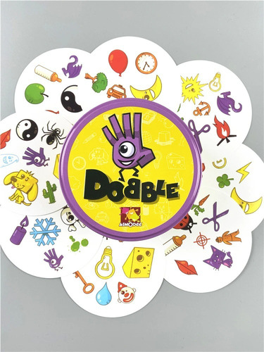 Juego De Cartas Dobble Spot It! Clasico 6 Piezas
