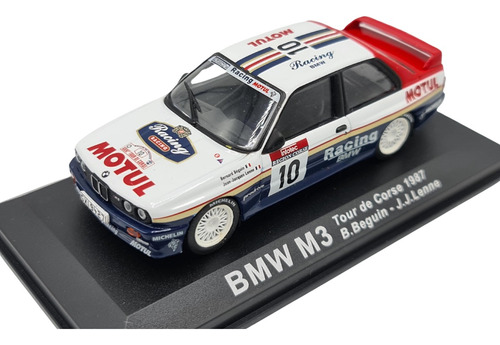 Bmw M3 Tour De Corse 1987 Clasico Bm Rally 1/43  Coleccion