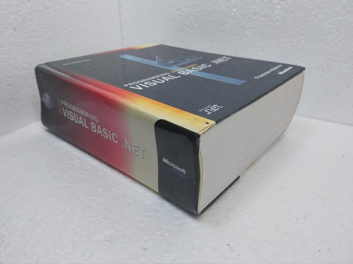 Livro Programming Microsoft Visual Basic .net - Francesco Balena (em Inglês 2002) (Usado)