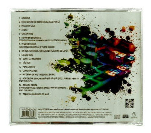 Cd Sambô - Em Estúdio E Em Cores