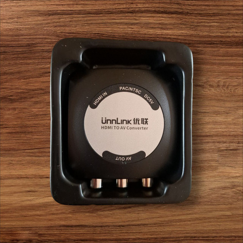 Unnlink Adaptador Hdmi Av(out) Convertidor Señal Dvd 3-rca