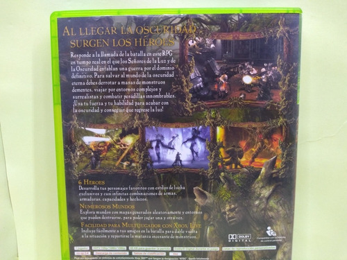 Kingdom Under Fire: Circle Of Doom Xbox 360 Usado Completo. (Usado)