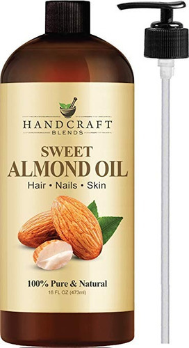 Aceite De Almendras Puro 100% Aromaterapia Hidratación 