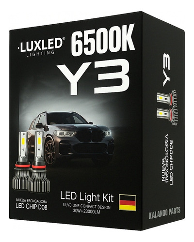 Kit Lâmpadas Super Led Fiat Siena Farol Alto Baixo E Milha