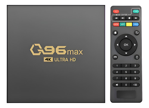Tv Box Android Q96 Max 4k Streaming Wifi Negro