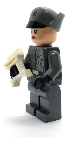 Lego 75104 First Order Officer Mujer Lieutenant Minifigura (Usado)