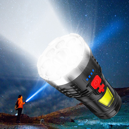 Linterna Portátil M Led Multifunción Para Exteriores Cob Sid