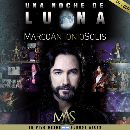 Marco Antonio Solis - Una Noche De Luna Cd + Dvd