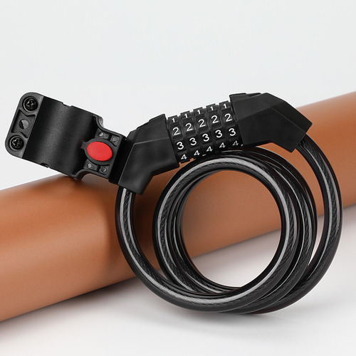 Elasticity Lock De Seguridad Para Bicicleta Y Motocicleta, A