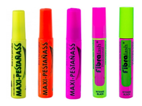 Rímel Mascara Para Pestañas Maximus Colour Varios Aceites 