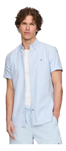 Camisa Manga Corta Hombre Tommy Hilfiger