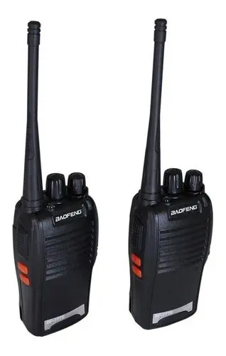 Baofeng Walk Talk BF-777S Comunicação Longa Distância 16 Canais Cor Preto