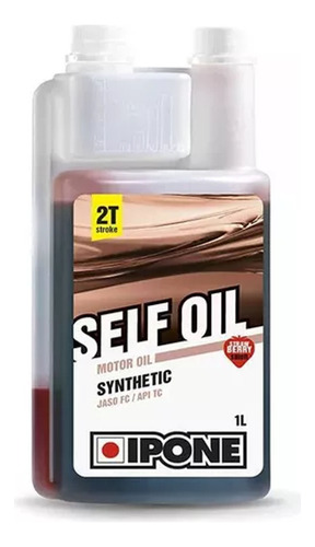 Aceite Ipone Moto 2t Self Oil Semi Sintetico 1l
