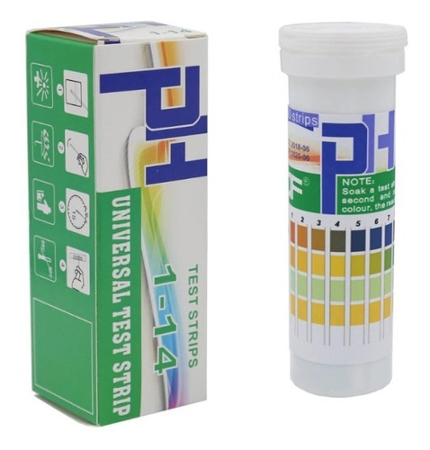 150 Tiras De Papel Ph 1-14 