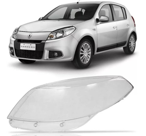 Lente Óptica P/ Renault Sandero 2011 2012 2013 