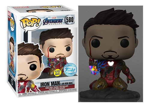 Pop! Funko Iron Man # 580 | Marvel Avengers Endgame