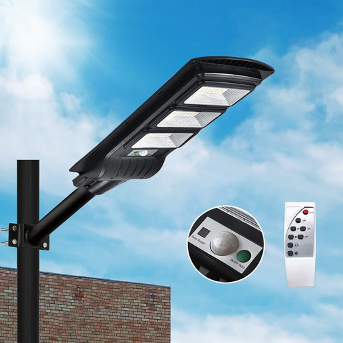 Lámpara Led Solar Luminaria Suburbana Alumbrado Publico 200w