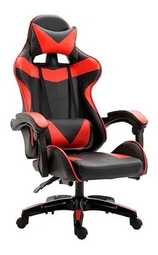 Silla Gamer Ergonómica Cuero Ecológico Reclinable