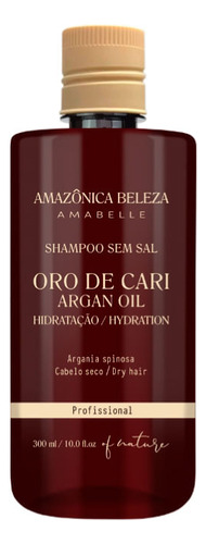 Amazonica Shampoo Oro De Cari X 300 Ml