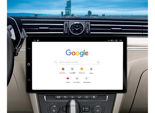 Multimidia Giratória 13.3pol Roadstar Android 4g Carplay Cor Preto