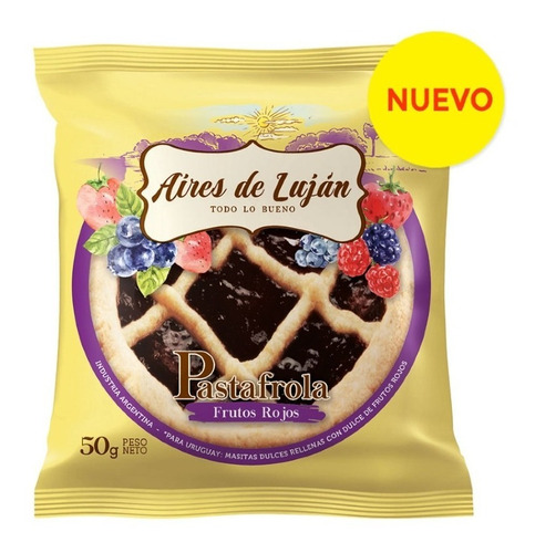 Pastafrola Frutos Rojos Aires De Luján X 40 U.