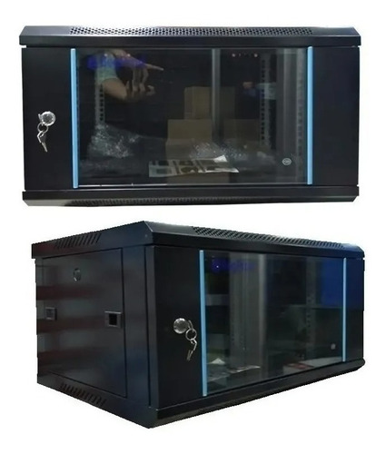 Rack Gabinete Cerrado 6u Con Puerta Y Llave Nuevos