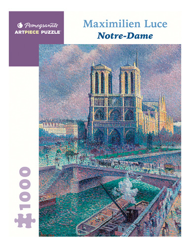 Rompecabeza Maximilien Luce: Notre Dame Paris 1000 Piezas