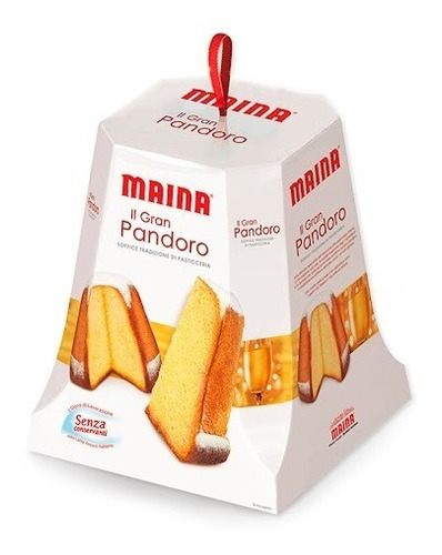 Pandoro Maina Pastel Italiano Receta Tradicional Azúcarglass