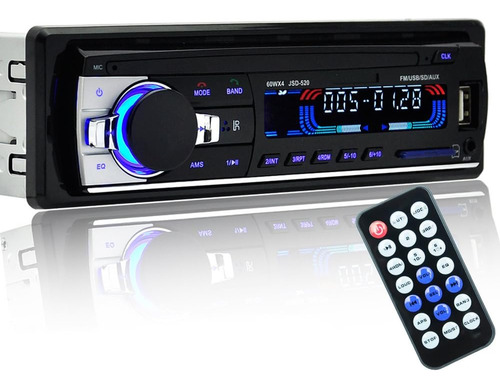 Car Radio Audio Usb/sd/mp3 Player Receptor Bluetooth Ma...