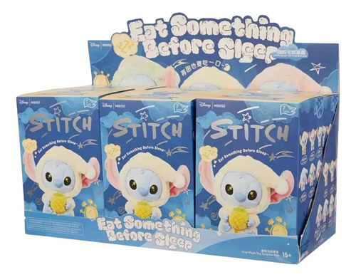 Peluche Stitch Caja Sorpresa Colección Disney Miniso Labubu Sorpresa