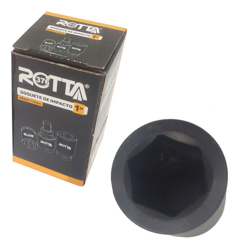 Imagem 7 de 9 de Soquete De Impacto Sextavado 1 Pol Ch 33mm Longo Rotta 376