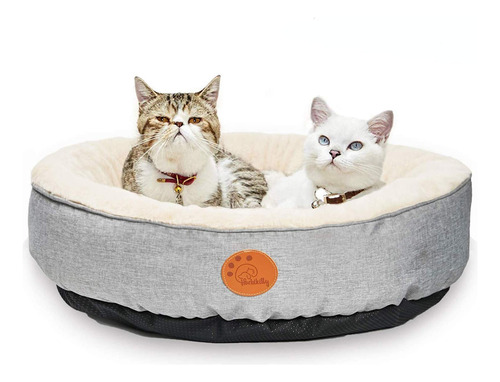 Hachikitty Cama Redonda Lavable Para Gatos Con Forma De Dona