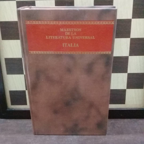 Libro-maestros De La Literatura Universal Italia 
