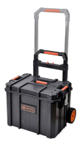 Caja Herramientas C/ruedas-2 C/bandeja Tactix 37,1x56,2x41,2