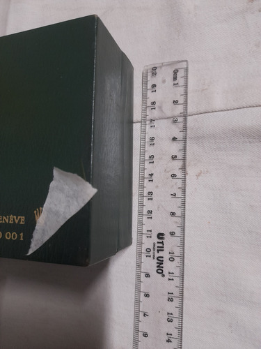 Estuche Reloj Roleex Verde Musgo (Usado)