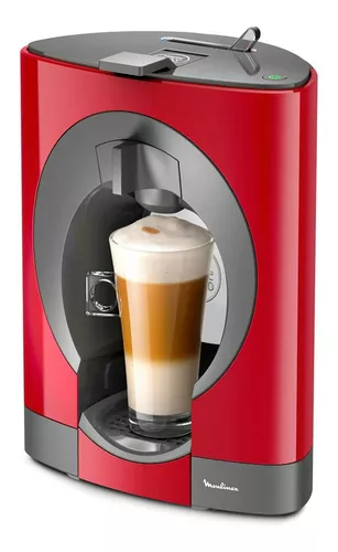 Cafetera Nescafé Moulinex Dolce Gusto Oblo automática roja para cápsulas  monodosis 220V
