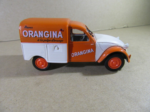 Citroën 2cv Azu Van 1955 Orange Norev 1/43