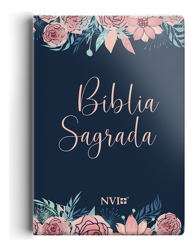 Bíblia NVI grande Novo Testamento - 2 cores capa especial rosas, de Sbi. Geo-Gráfica e Editora Ltda, capa dura em português, 2020