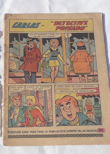 Historieta Archie * Serie Aguila * Nº 635 Español Novaro (Usado)