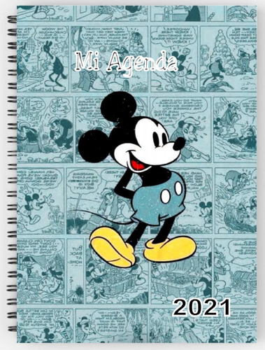 Agenda Estudiantil Disney 2023 Personalizable Ramos Mejia