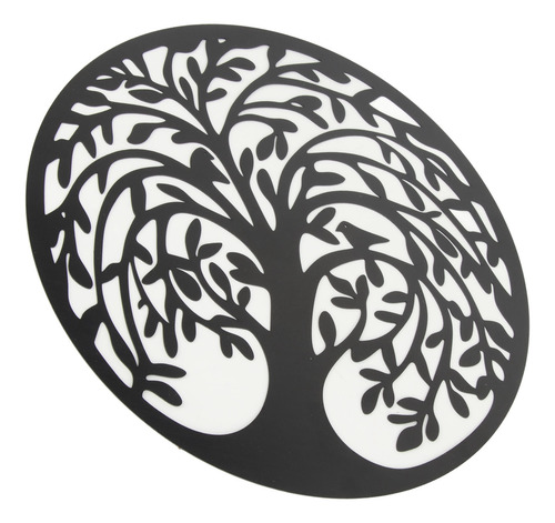 Decoración De Pared Con Forma De Árbol De La Vida, De Hierro