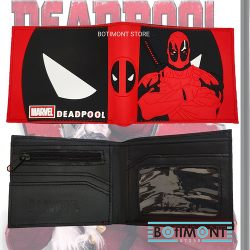 Billetera Deadpool Marvel Comics, Super Héroes