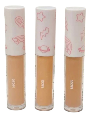 Corrector De Ojera Karite Y Vitamina E Melu Ruby Rose Tono Mc53