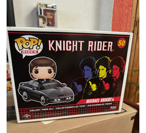 Auto Increible Michael Knight With Kitt De Funko Pop! Rides (Usado)