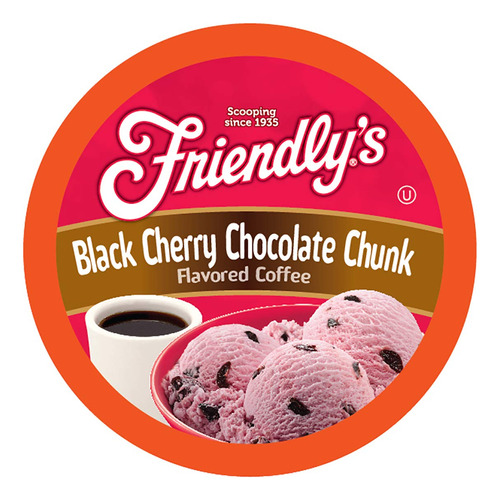 Friendly's - Cpsulas De Caf Para Cafeteras Keurig K, 40 Unid