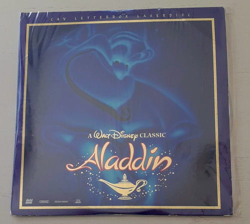 Laserdisc Aladdin Walt Disney